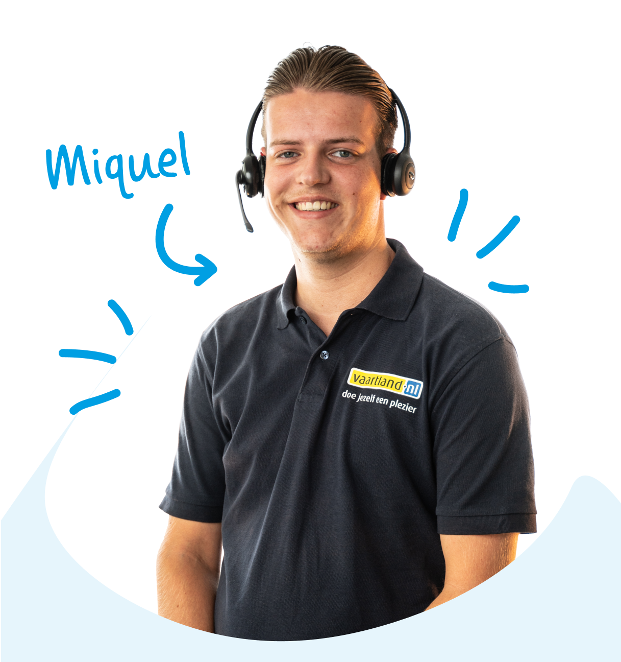 Foto van onze collega Miquel